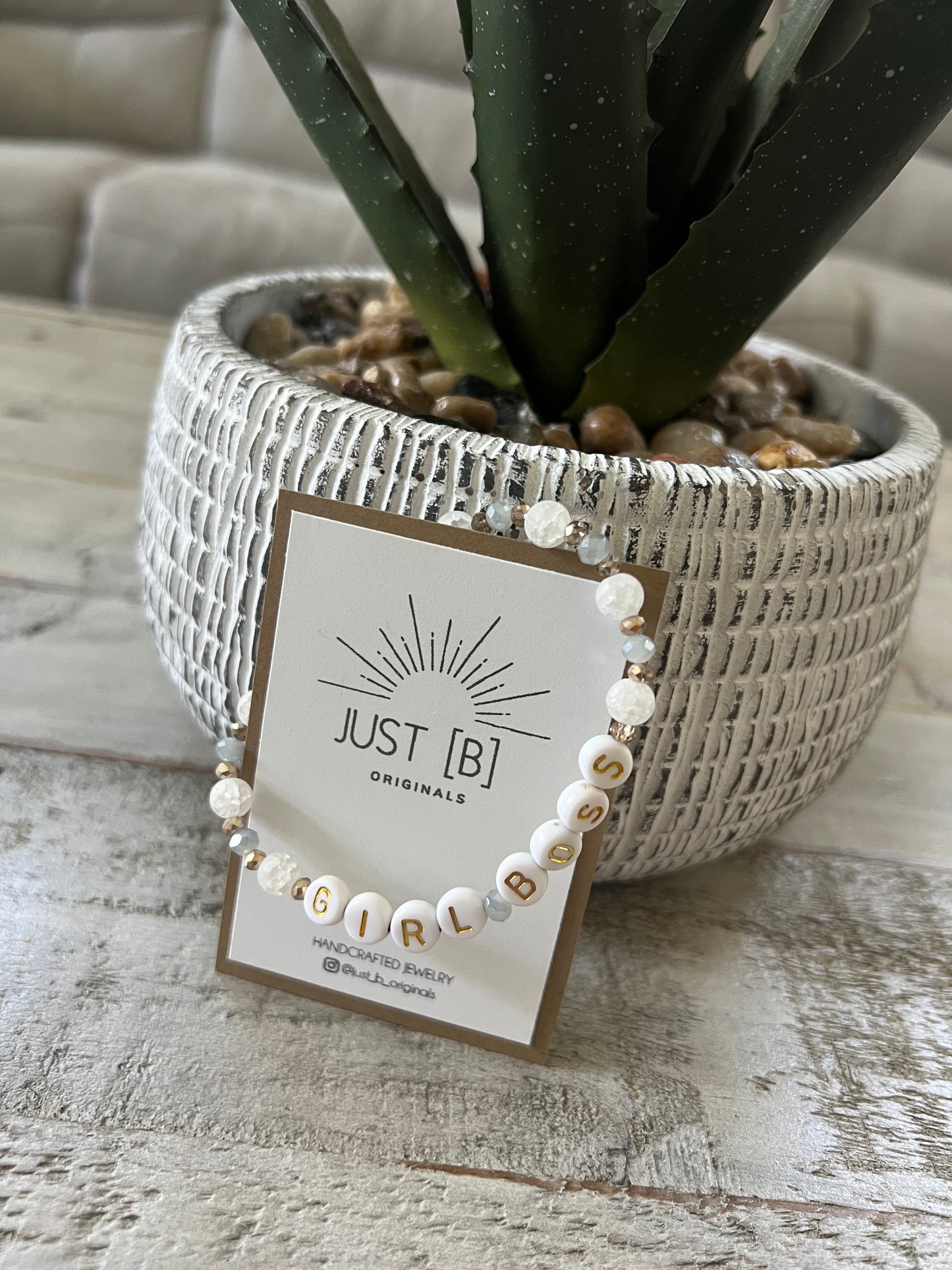 Custom Beaded Bracelet