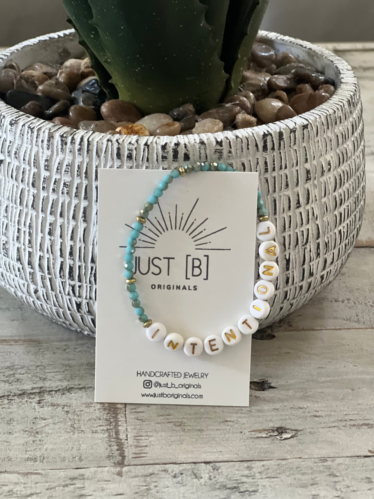Custom Beaded Bracelet