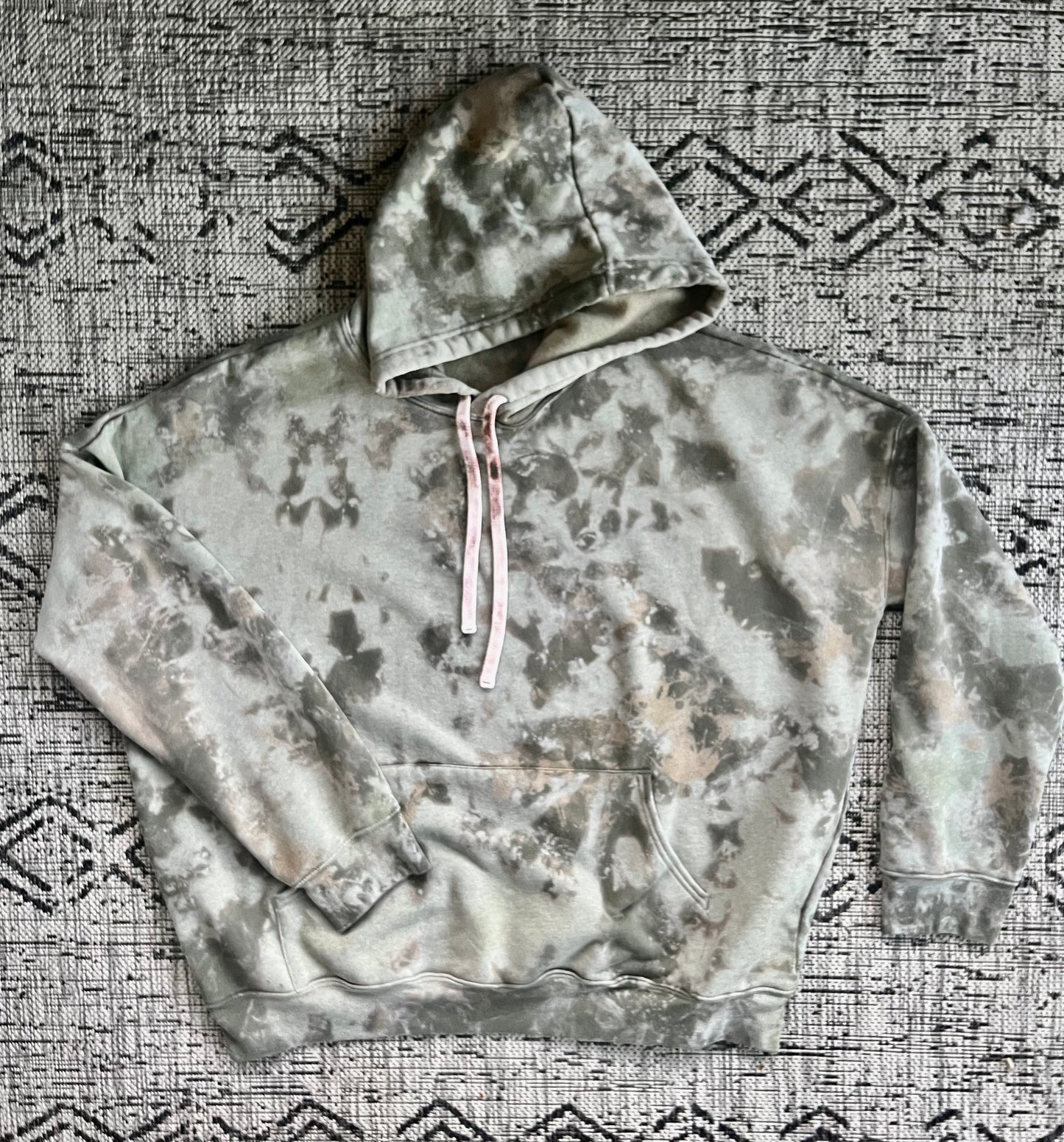 Bleached Hooded Sweatshirt