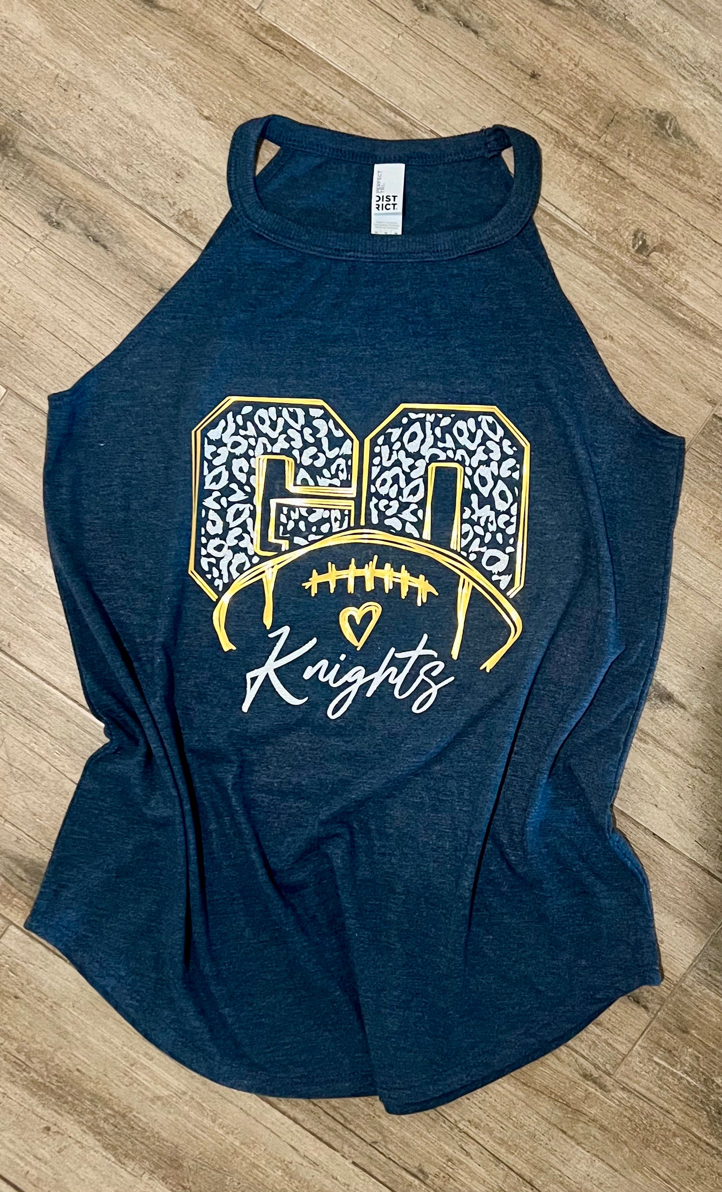 "Go Chargers" High-Neck Tank