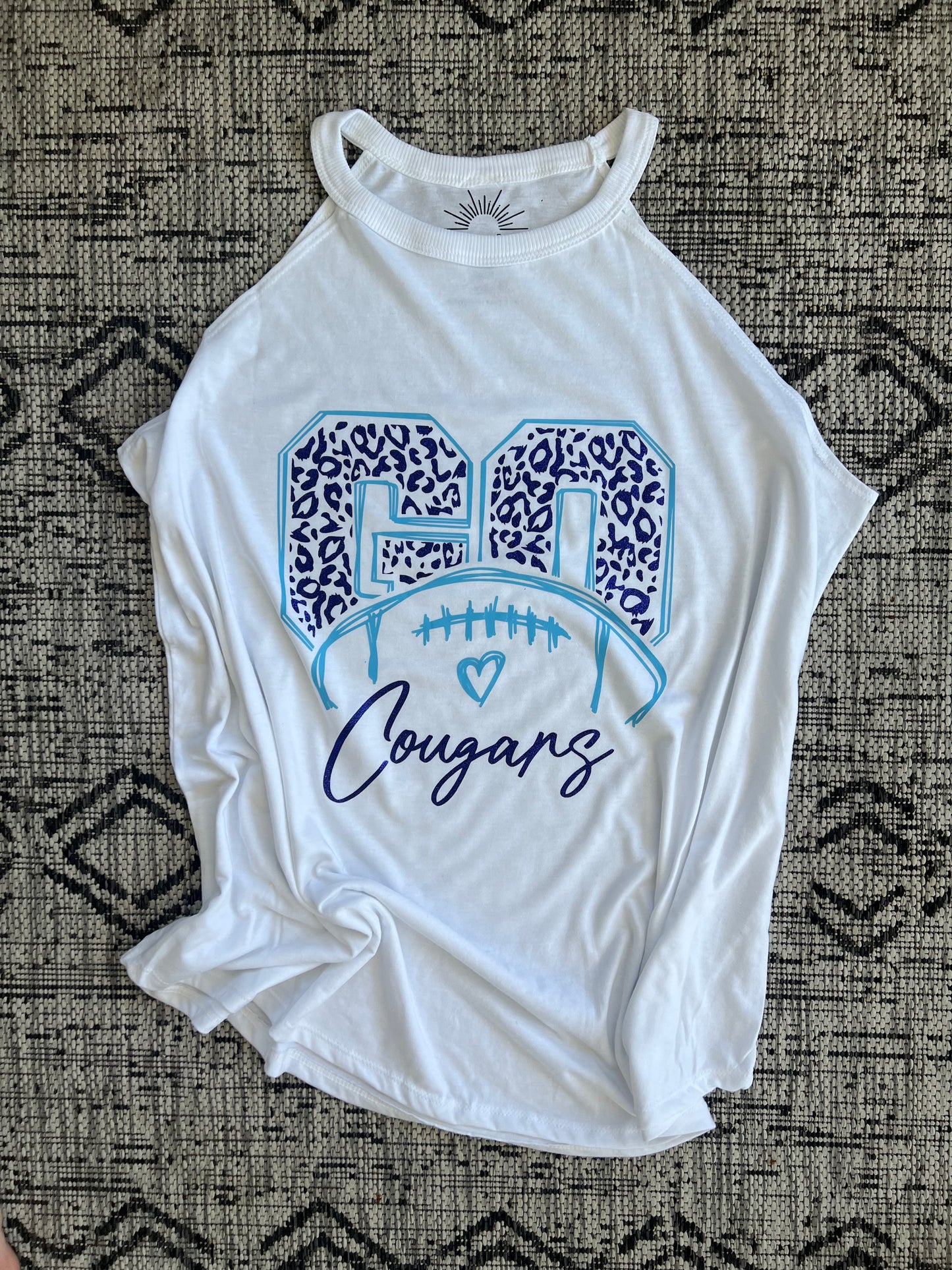 "Go Chargers" High-Neck Tank