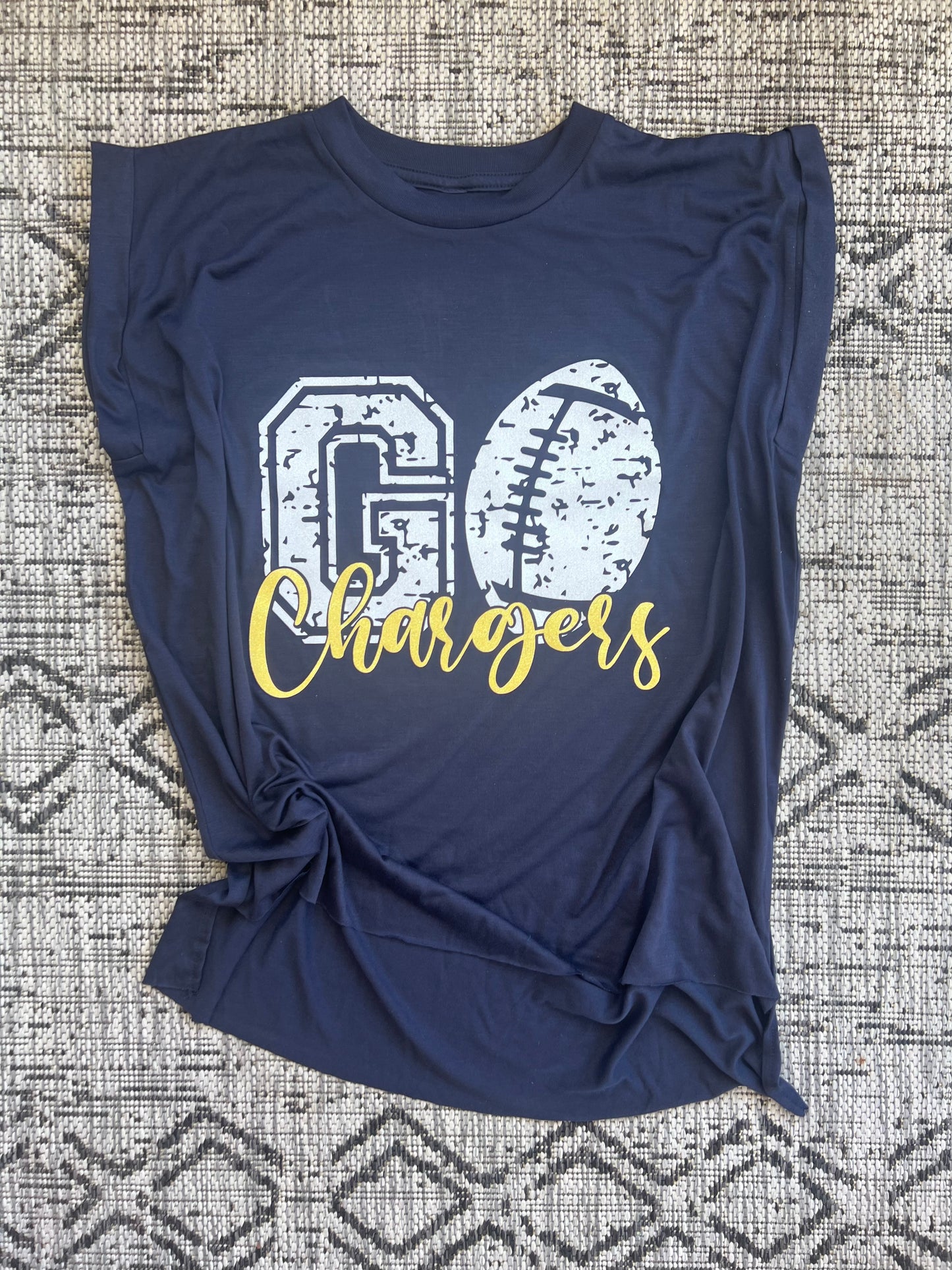 Go Chargers Muscle T-Shirt