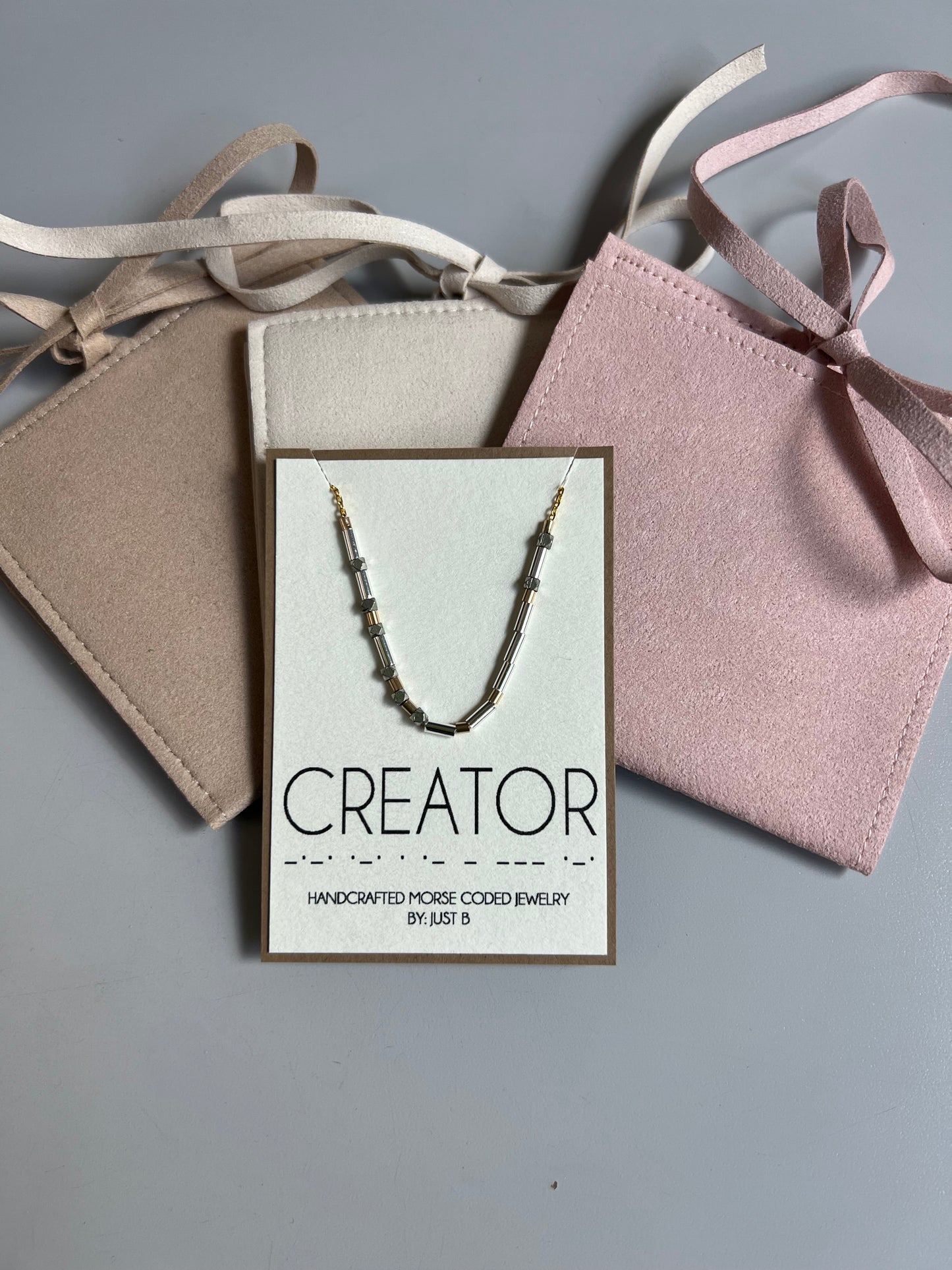Morse Code Necklace
