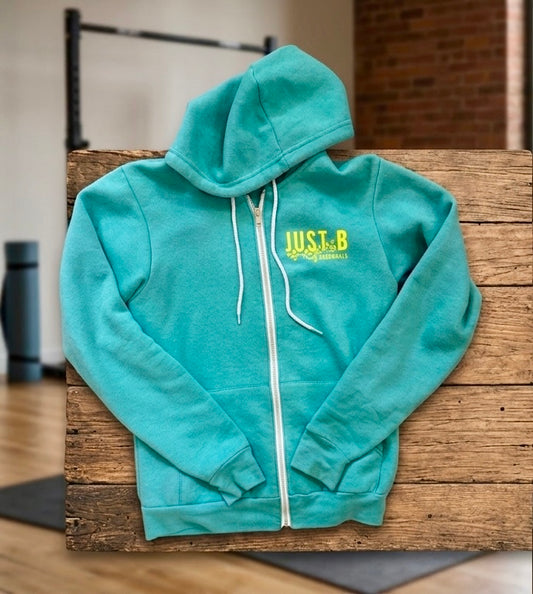 The "Work Harder" Signature Zip-Up