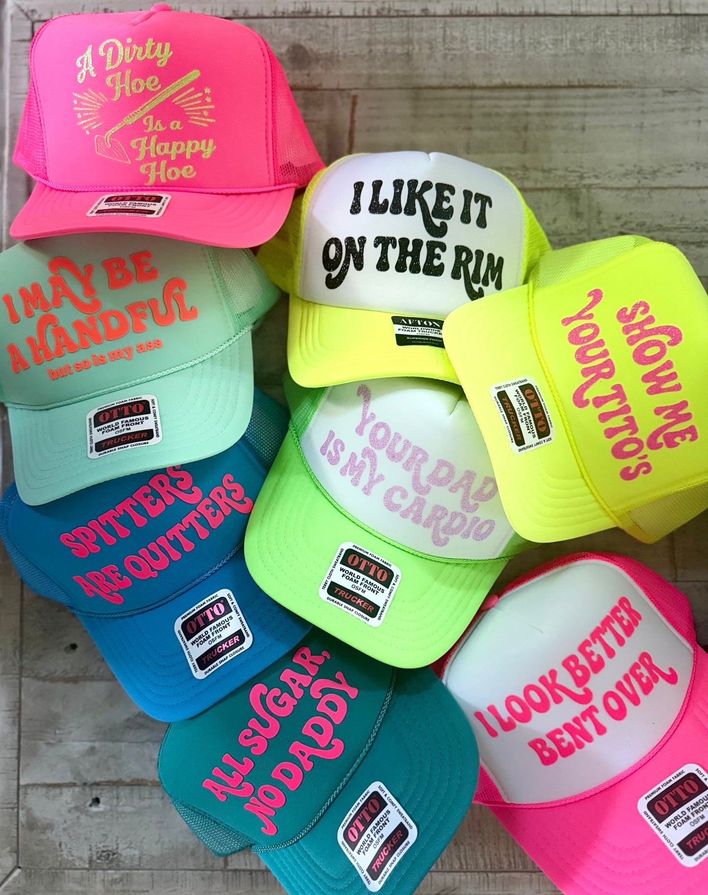 CUSTOM Retro Foam Trucker Hat